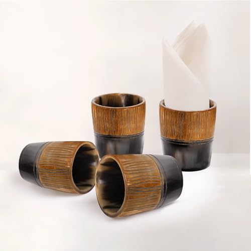 Viking Horn Shot Glasses Set of 8 (8 Count)
