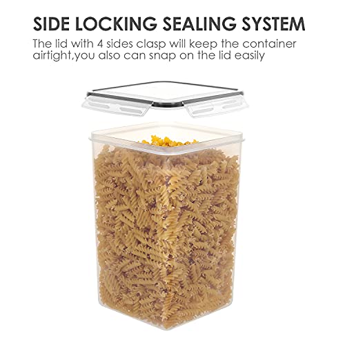 Extra Large Airtight Food Storage Containers (4 Count)