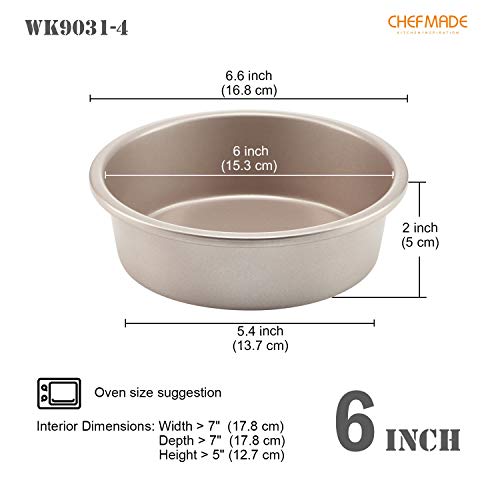 Mini Round Cake Pan Set (4 Count)