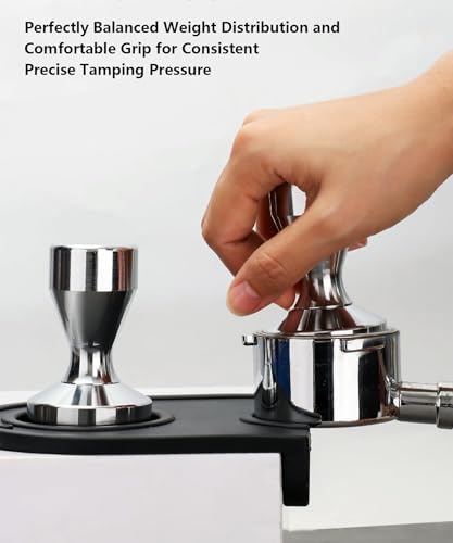Coffee Tamper Press Chromed