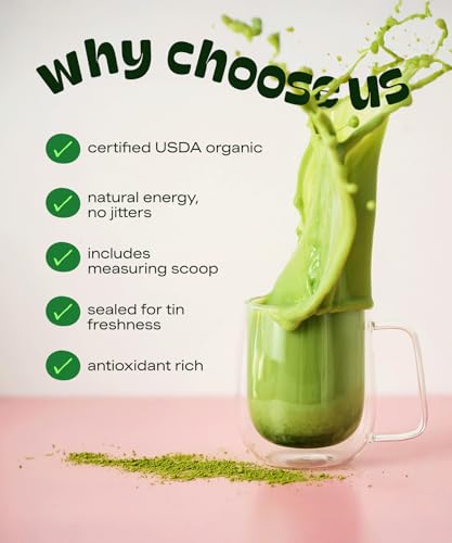 Organic Matcha Powder (16 Ounce)