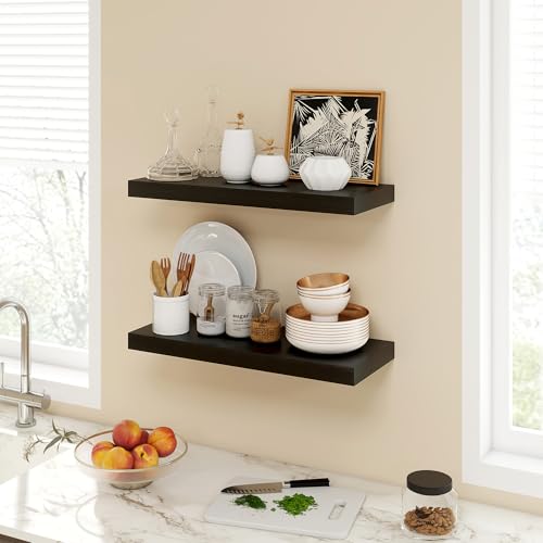 24 Inch Floating Shelves (2 Count)
