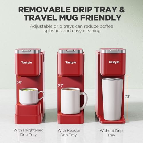 Single Serve Coffee Maker with Built