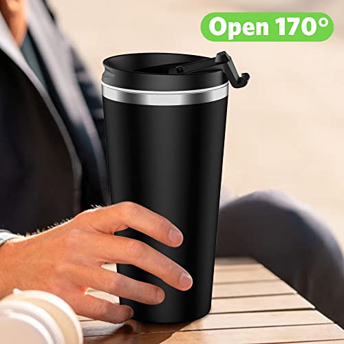 Insulated Coffee Mug with Ceramic Coating