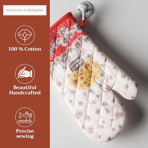 Maison d'Hermine Oven Gloves 100% Cotton Oven Mitt