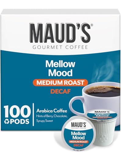 Maud’s Decaf Medium Roast Coffee Pods (100 Count)