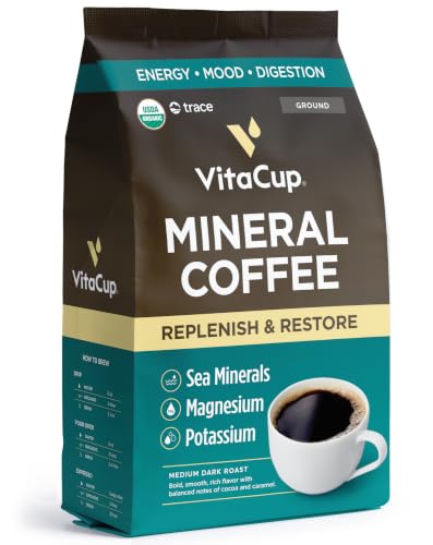 Mineral USDA Organic Coffee Ground (10 Ounce)