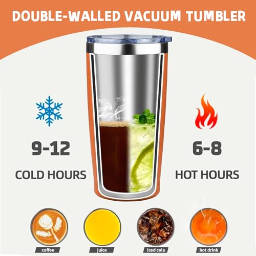 20 oz Tumbler with Lids and Straws