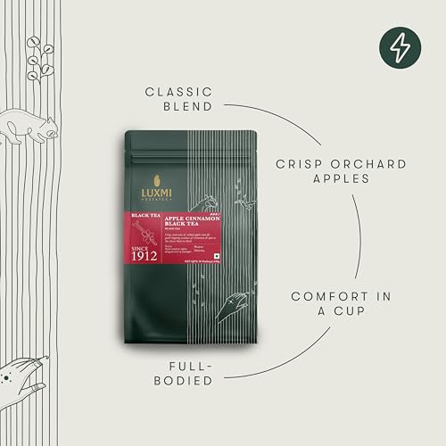Estates Apple Cinnamon Black Tea 50 Tea Bags (50 Count)