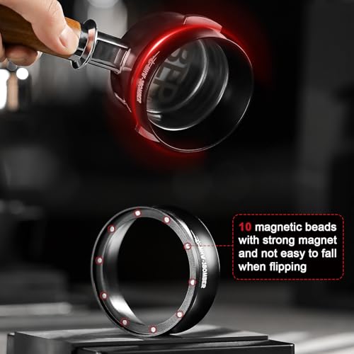 51mm Espresso Dosing Funnel & Puck Screen Set