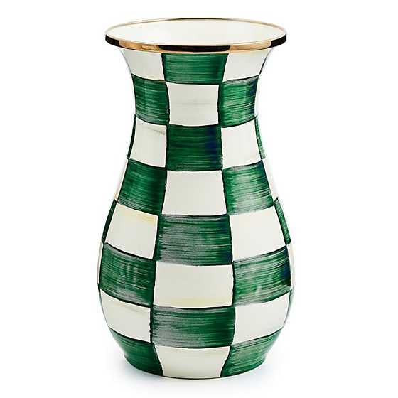 Enamel Tall Vase