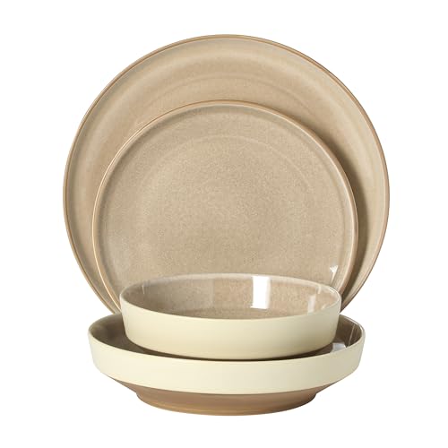 Octavia Place 16 Piece Stoneware Dinnerware Set