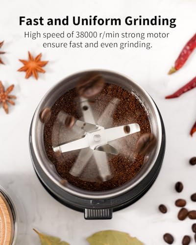 One Touch Coffee Grinder Electric