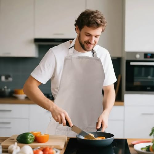 Kitchen Bib Chef Apron for Women Men