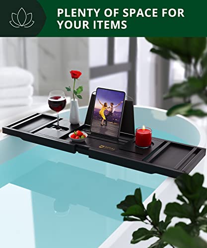 Premium Foldable Bathtub Tray Caddy
