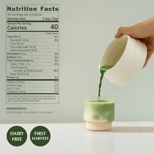 Matcha Latte Powder Sweetened (17.6 Ounce)