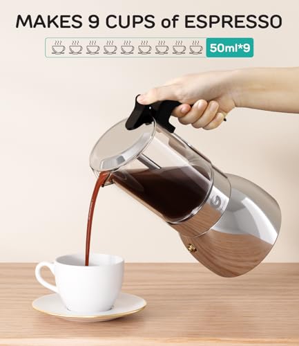 9 Cup Moka Pot