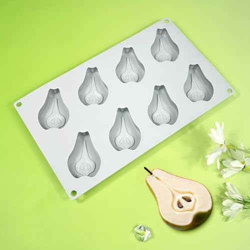 Pear Shape Silicone Mold 3D Cake Moulds Mousse For Ice Creams Chocolate Pastry Bakeware Dessert Art Pan Cake Mold