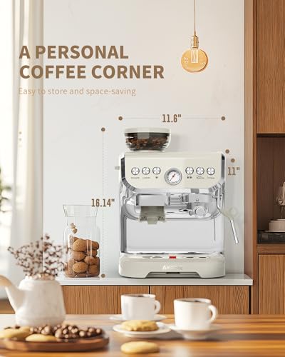 Espresso Machine with Grinder