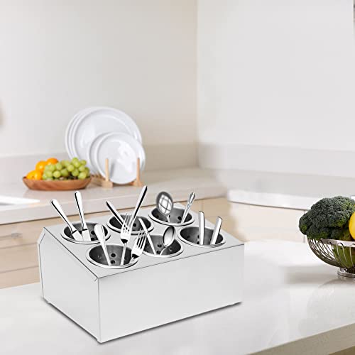 Stainless Steel Flatware Utensil Holder