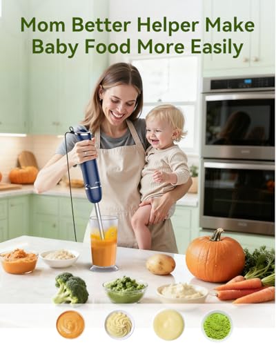 1000W 5 in 1 Immersion Blender Handheld BPA
