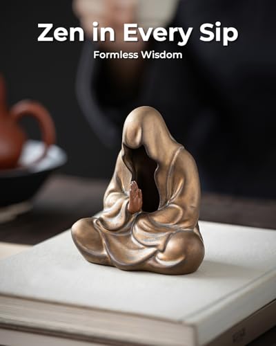 Ceramic Zen Figurine Faceless Tea Pet
