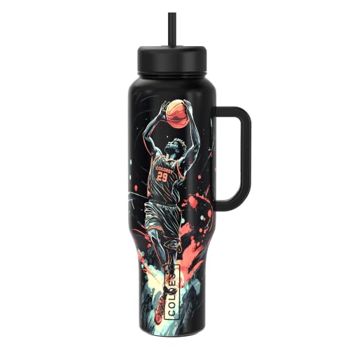 Coldest Tumbler with Handle and Straw