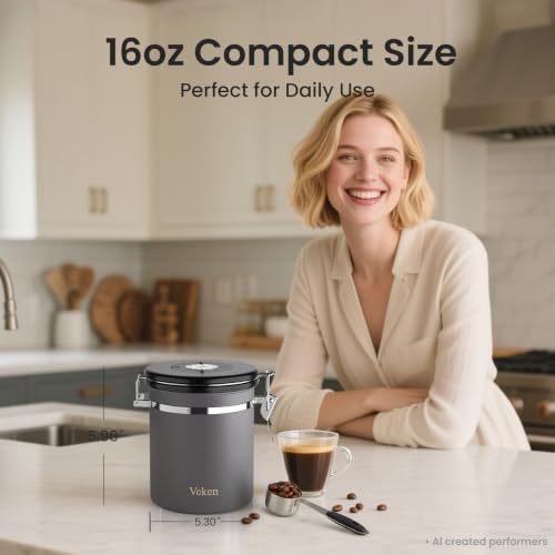 Coffee Canister (16 Ounce)