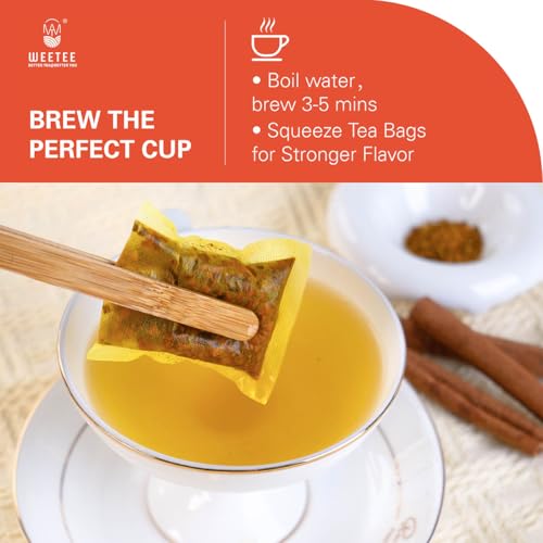 Turmeric Ginger Cinnamon Tea Bags 100 Count