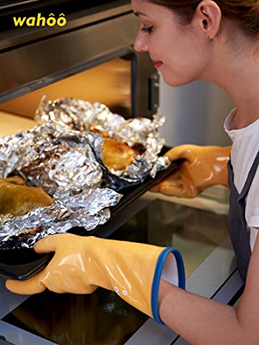 LANON Wahoo Liquid Silicone Oven Mitts