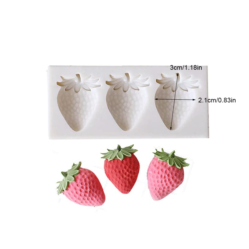 Lovely Small Items Silicone Fondant Molds Set For Cake Topper (5 Count)