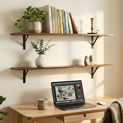 Long Wall Shelves (2 Count)