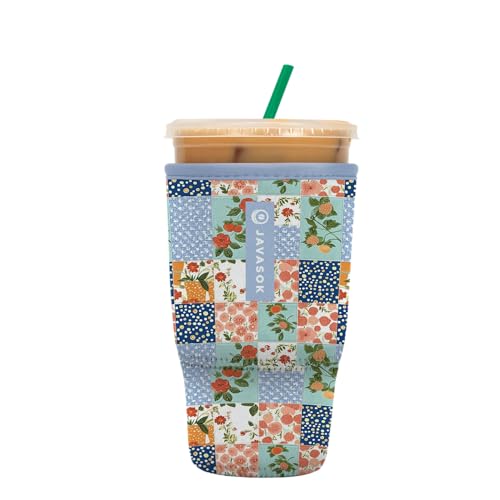 JavaSok Iced Coffee & Cold Soda Insulated Neoprene Cup Sleeve