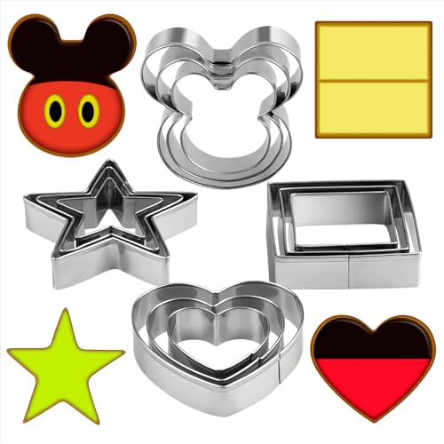 Metal Cookie Cutters Set