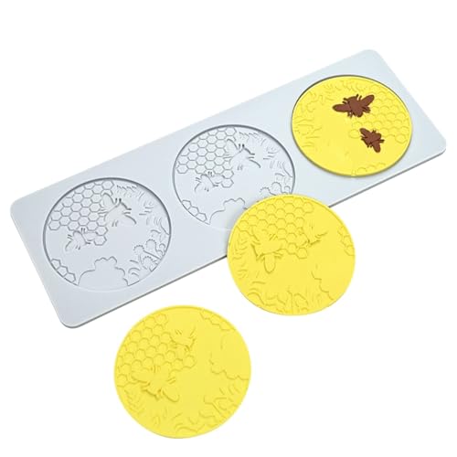 3D Honeycomb Lace Fondant Mold Lace Beehive Wedding Cake Silicone Mousse Sugar Craft Icing Mat Pad Pastry Baking Tool