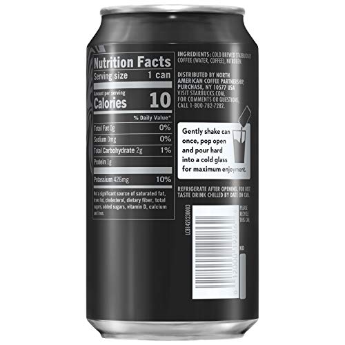 RTD Coffee Nitro Cold Brew (76.8 Fl Oz)