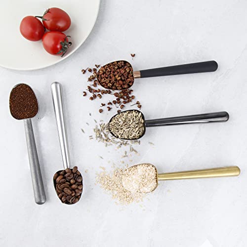 Stainless Steel Long Hollow Handle Coffee Scoop