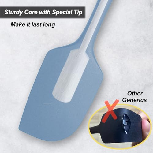 3 Pack Large Silicone Spatula for Kitchen