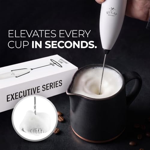 Powerful Milk Frother Wand With Duracell Batteries