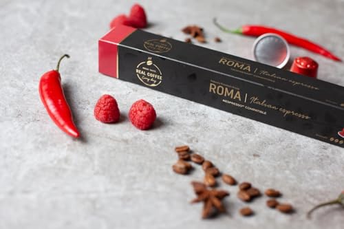 Roma’ Strong Espresso Coffee Pods for Nespresso Original Line Machines (100 Count)