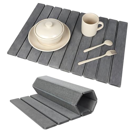 Large Stone Dish Drying Mat for Kitchen Counter