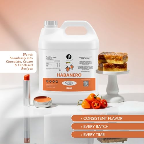Habanero Flavoring Oil 32 oz (32 Fl Oz)