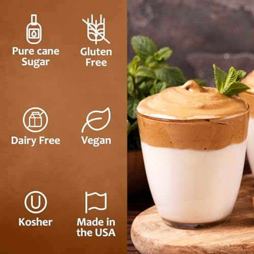 Coffee Syrup Peppermint Flavored Syrup for Drinks (25.4 Fl Oz)
