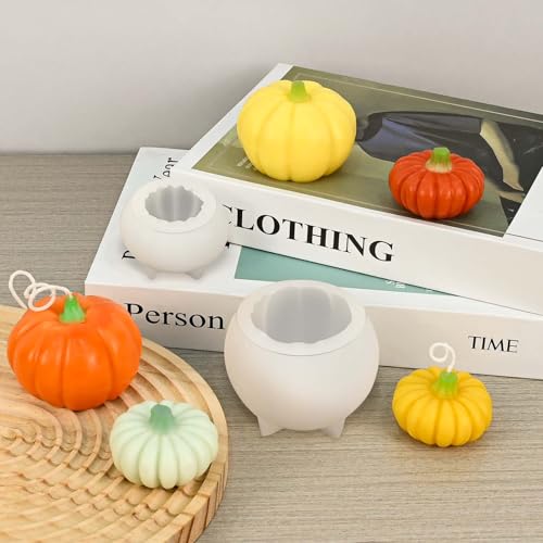 Pumpkin Candle Molds Set of 2 (2 Count)