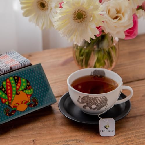 Urban Print Wooden Tea Sampler Box (30 Count)