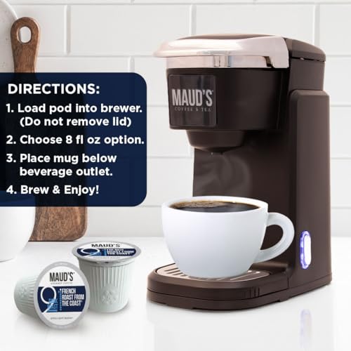 French Dark Roast Coffee Pods 100ct (100 Count)