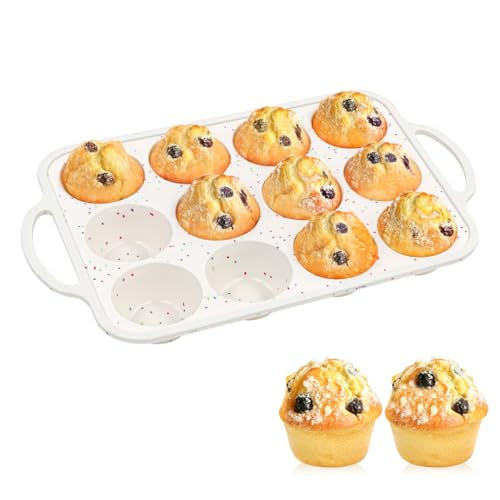Silicone Muffin Pan with Metal Frame