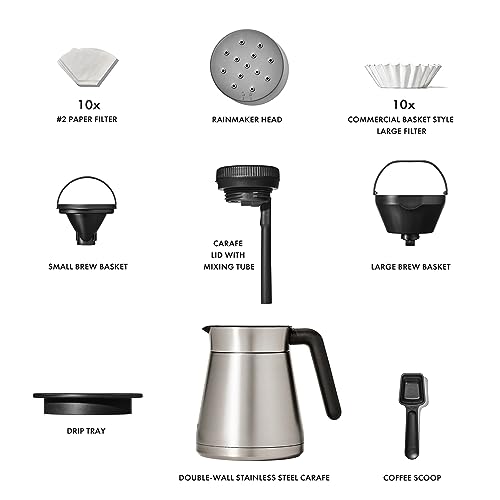 Brew 12 Cup Coffee Maker With Podless Single