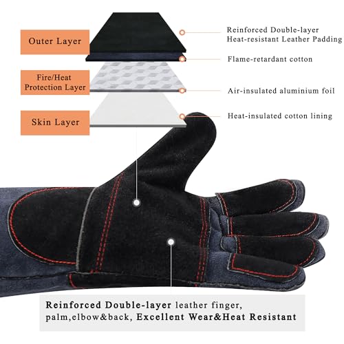 Fireplace Fire Pit Gloves