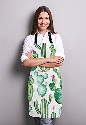 Cactus Adjustable Bib Apron